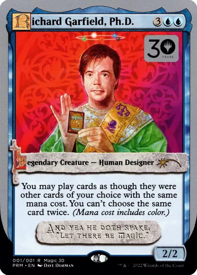 Card image of Richard Garfield, Ph.D.