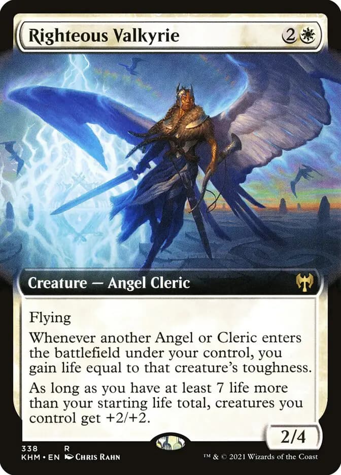 Card image of Righteous Valkyrie