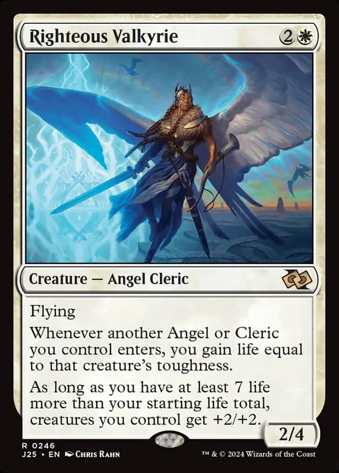 Card image of Righteous Valkyrie