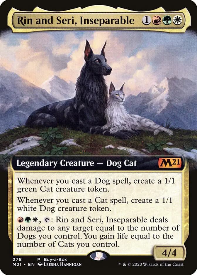 Card image of Rin and Seri, Inseparable