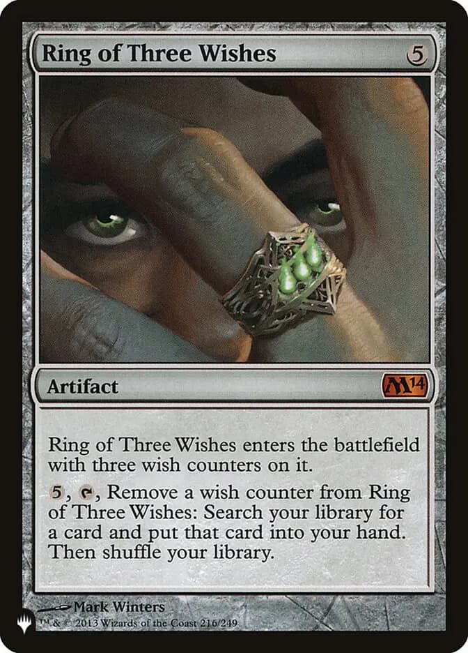 Card image of Ring of Three Wishes