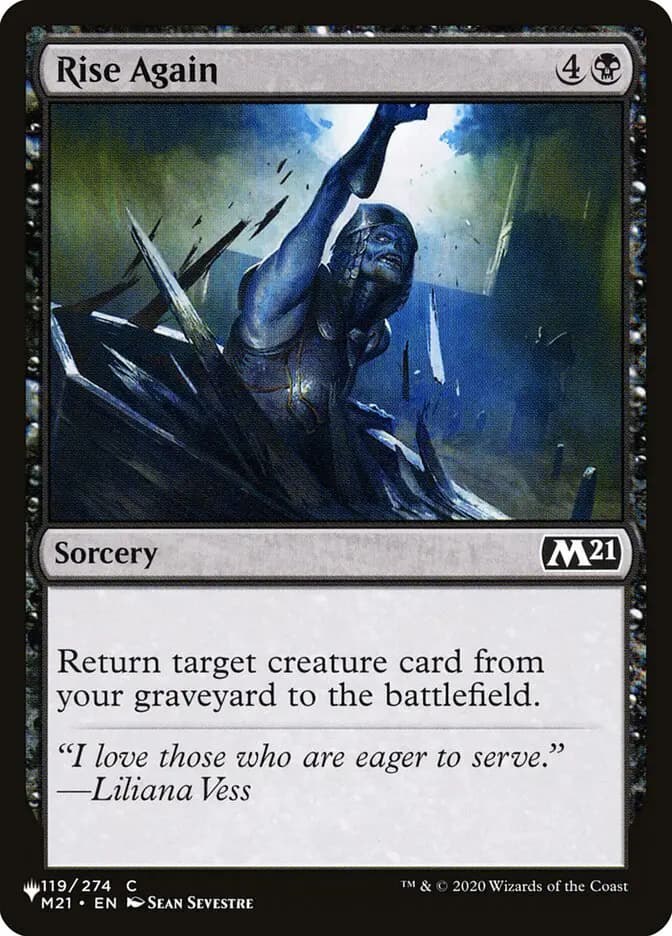 Card image of Rise Again
