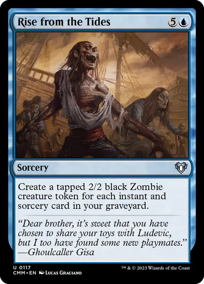 Card image of Rise from the Tides