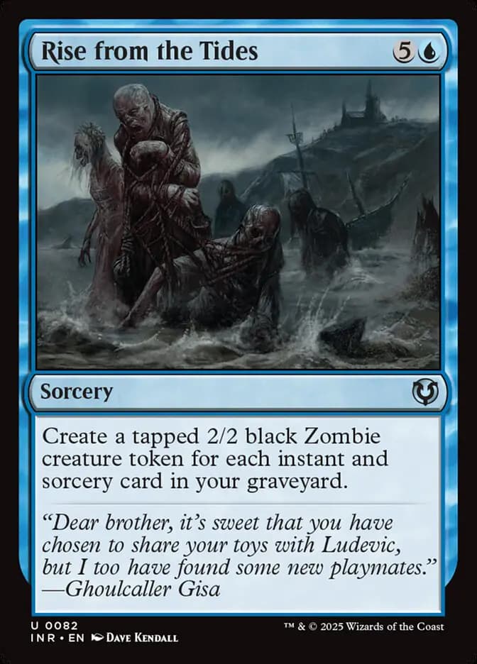 Card image of Rise from the Tides