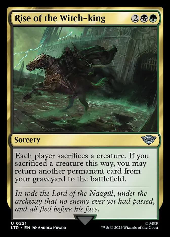 Card image of Rise of the Witch-king