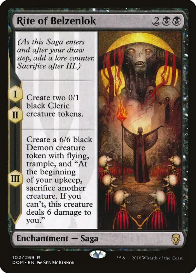 Card image of Rite of Belzenlok