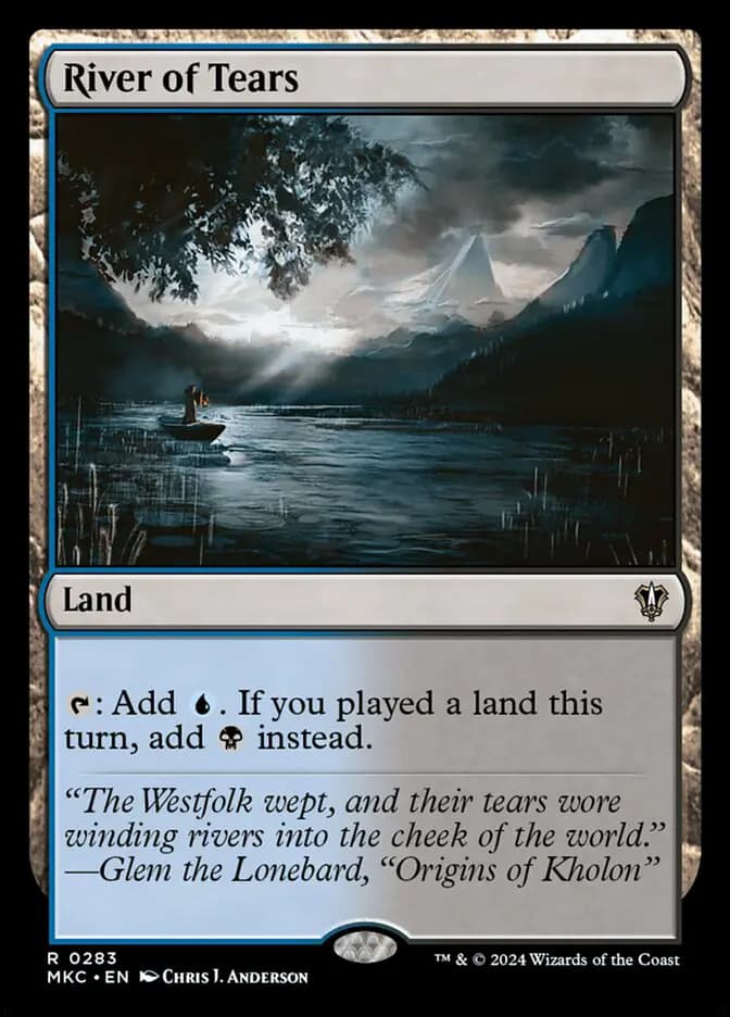 Card image of River of Tears