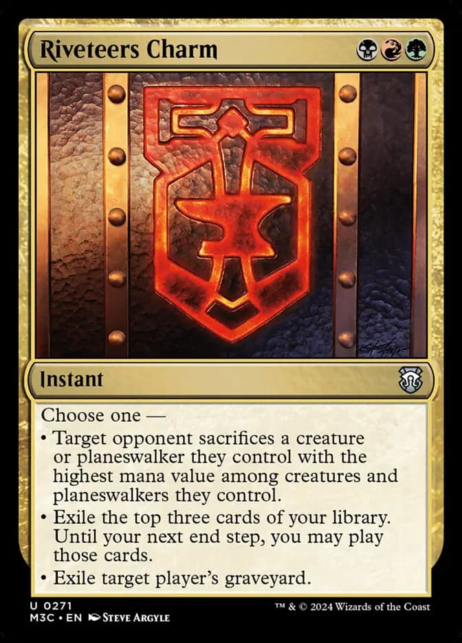 Card image of Riveteers Charm