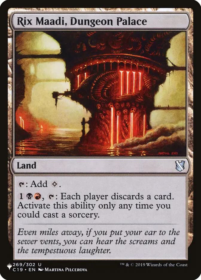 Card image of Rix Maadi, Dungeon Palace