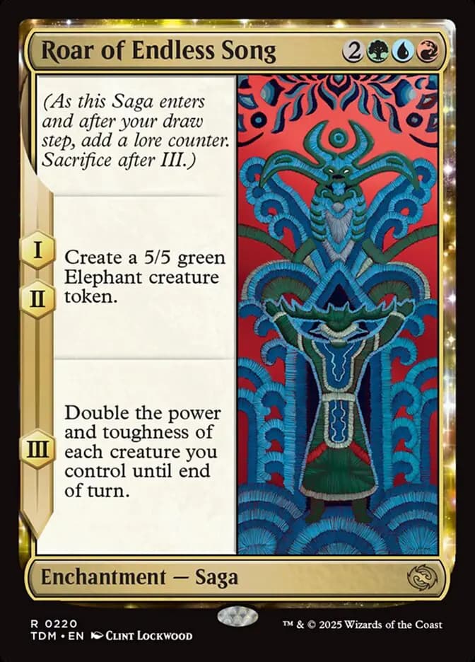 Card image of Roar of Endless Song