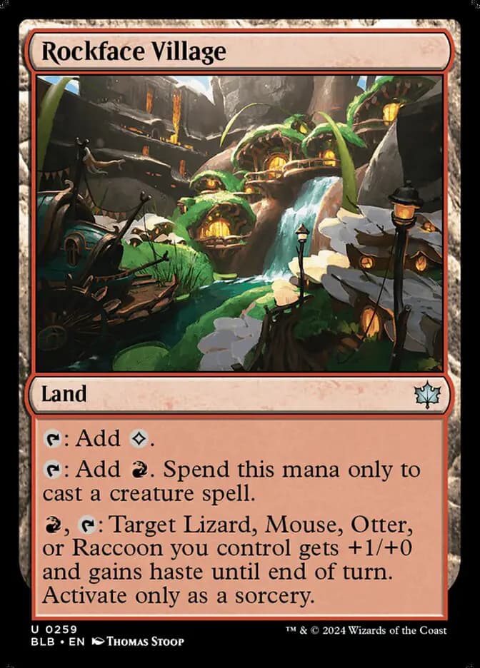 Card image of Rockface Village