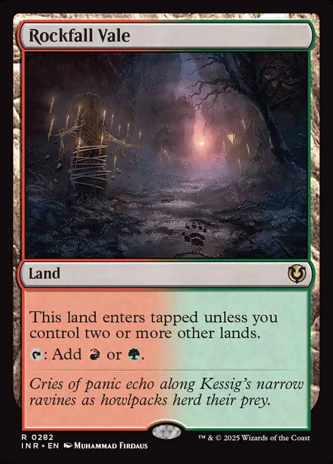 Card image of Rockfall Vale