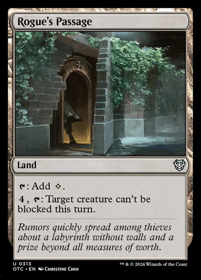 Card image of Rogue's Passage
