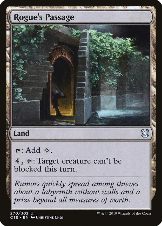 Card image of Rogue's Passage