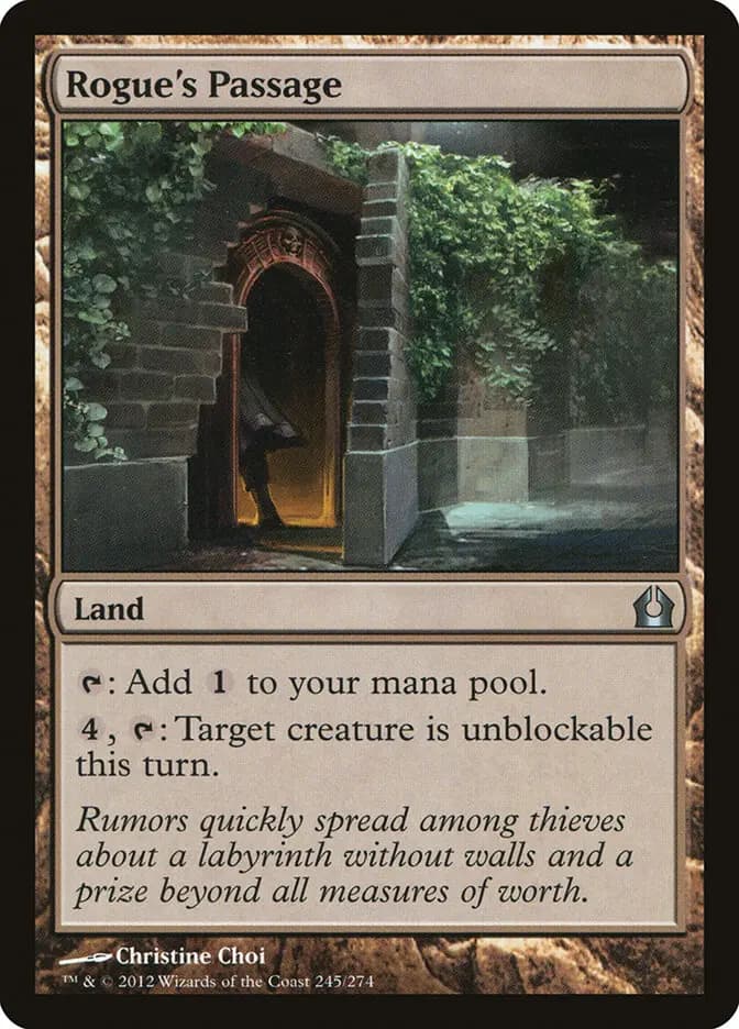 Card image of Rogue's Passage