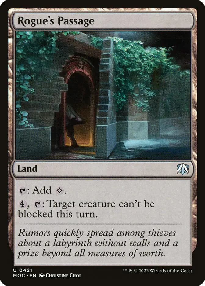 Card image of Rogue's Passage