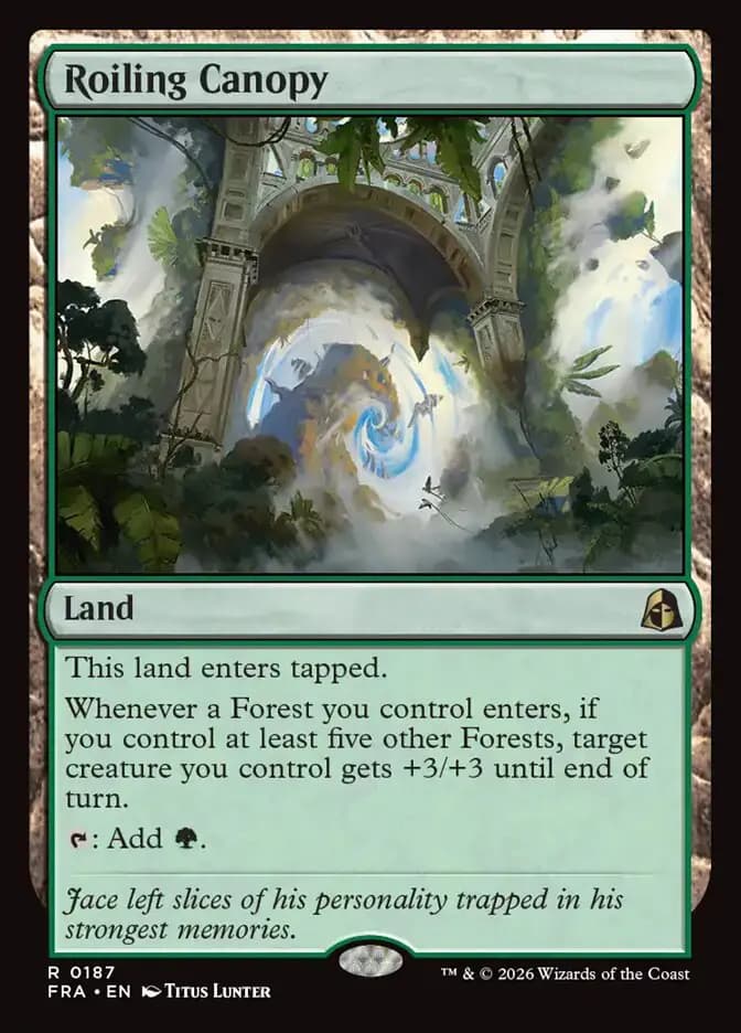 Card image of Roiling Canopy