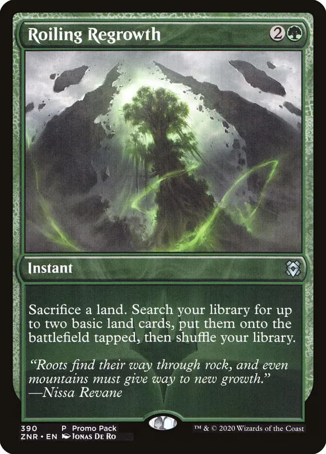 Card image of Roiling Regrowth