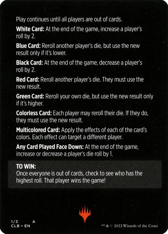 Card image of Roll for Initiative / Roll for Initiative (cont'd)