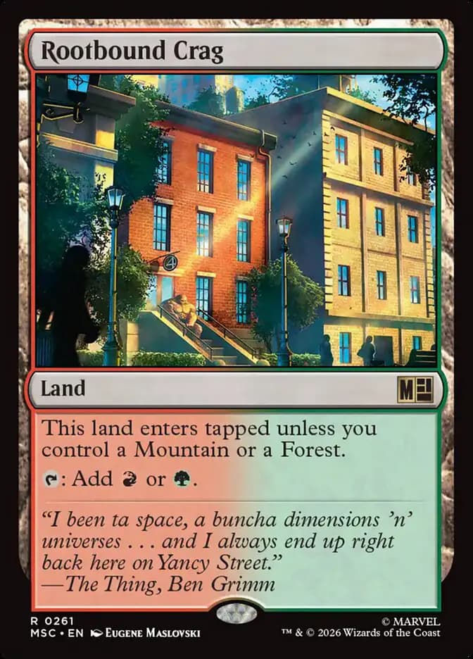 Card image of Rootbound Crag