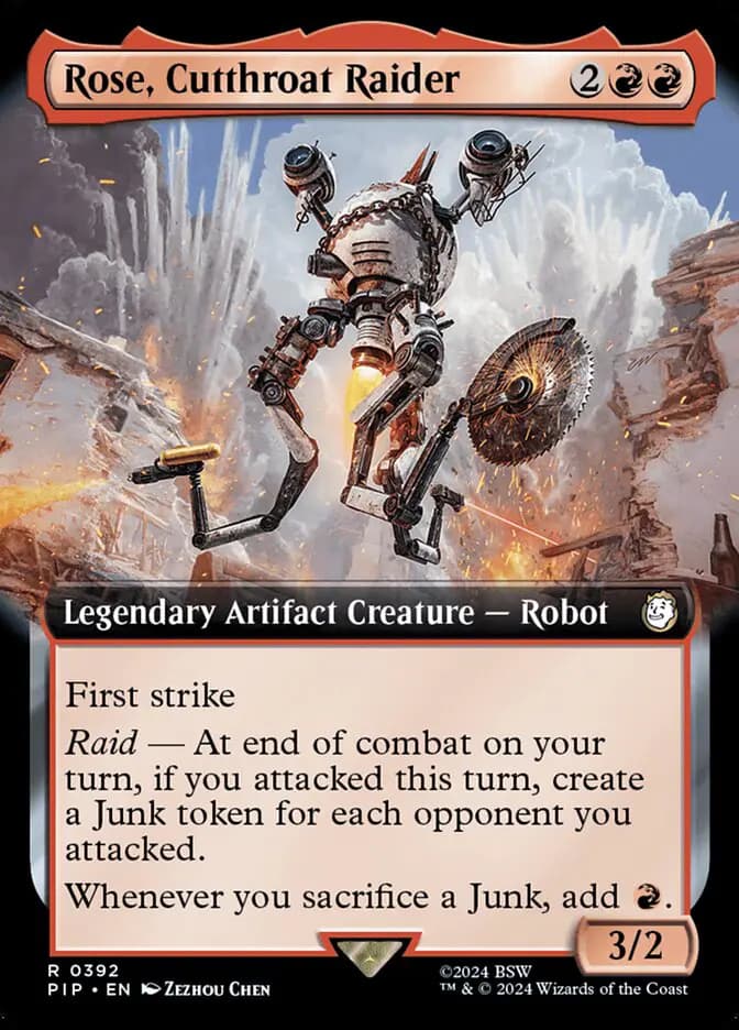 Card image of Rose, Cutthroat Raider