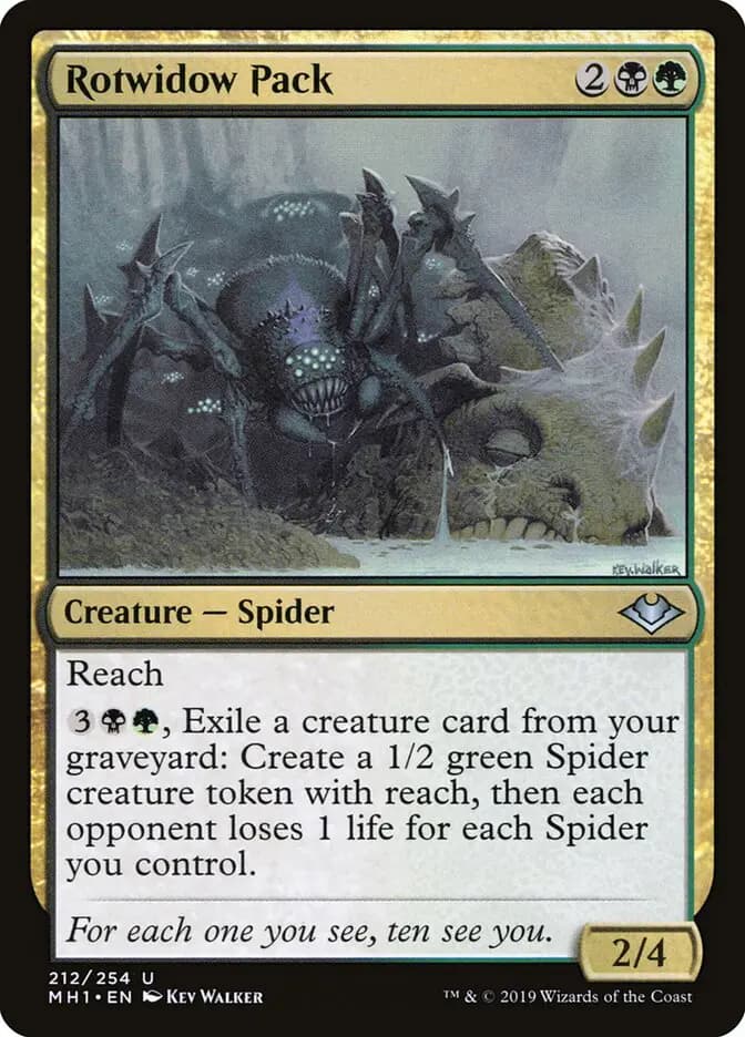 Card image of Rotwidow Pack