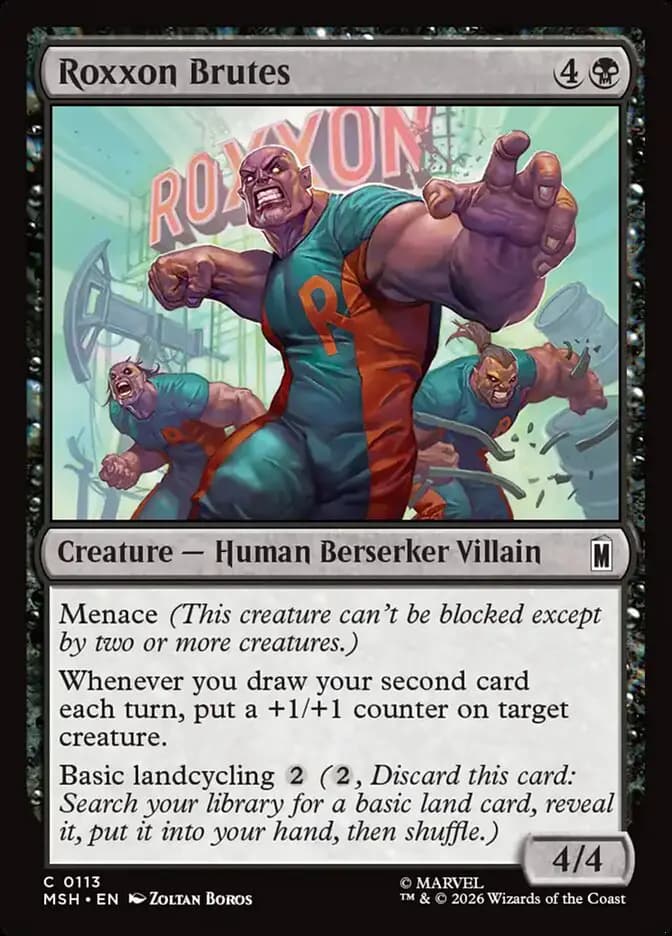 Card image of Roxxon Brutes
