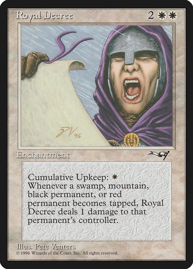 Card image of Royal Decree