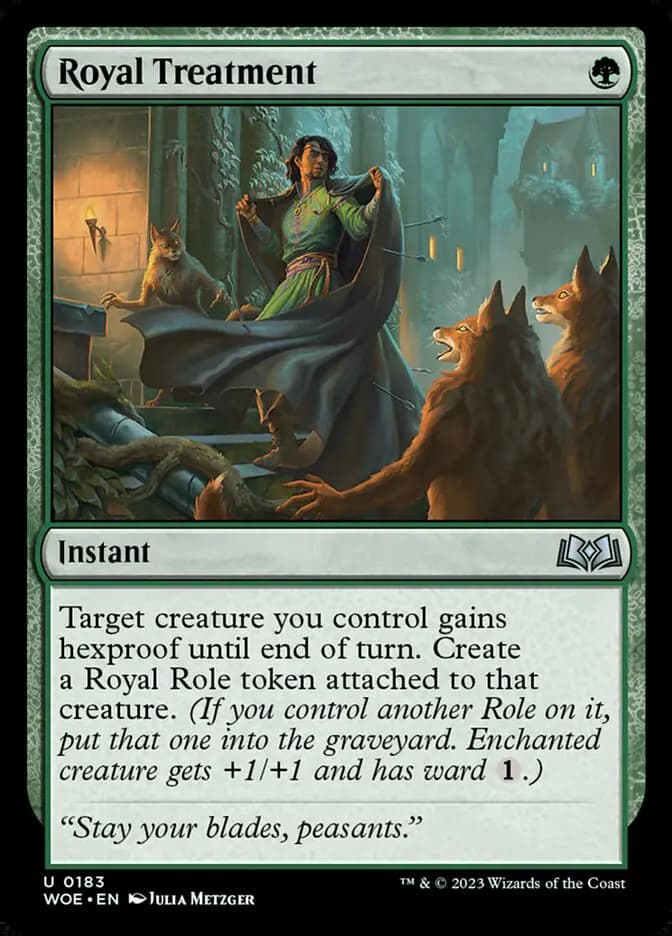 Card image of Royal Treatment