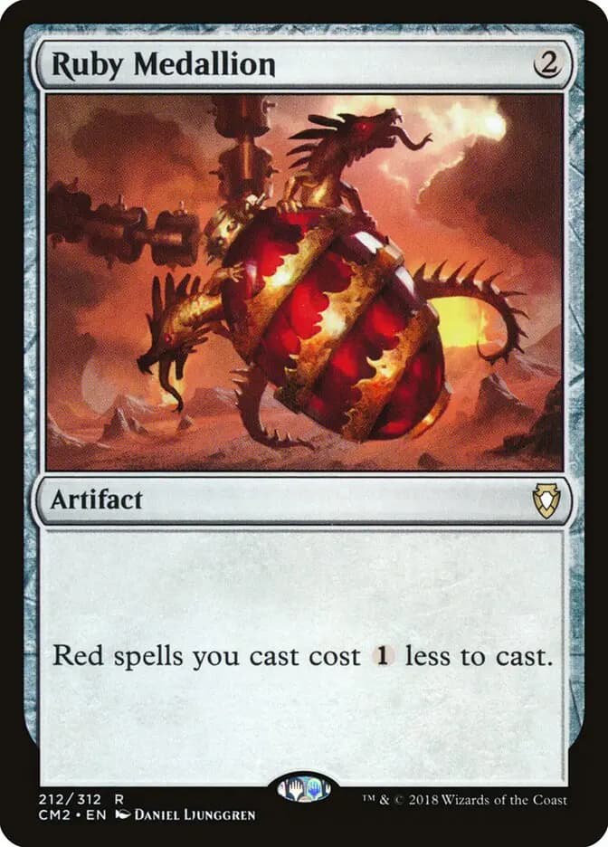 Card image of Ruby Medallion