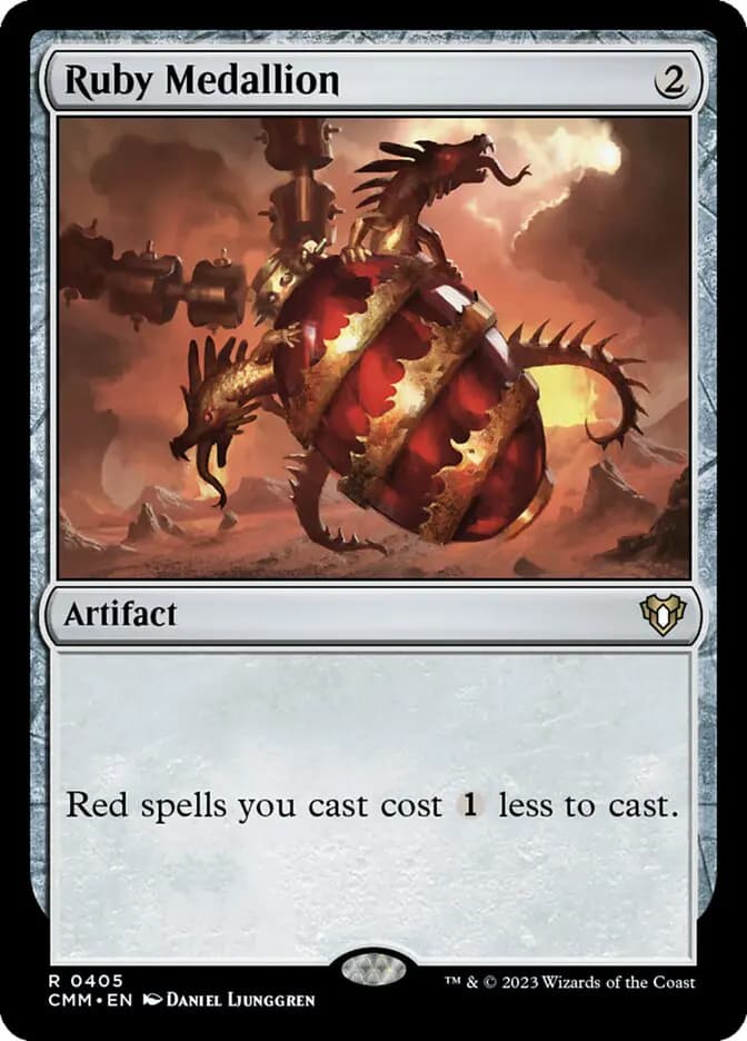 Card image of Ruby Medallion