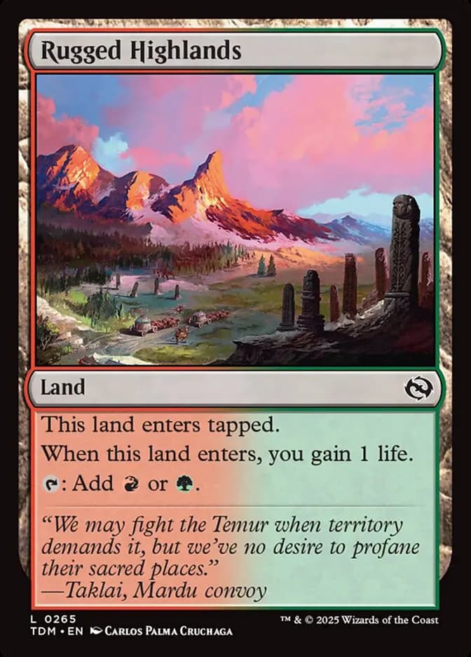 Card image of Rugged Highlands
