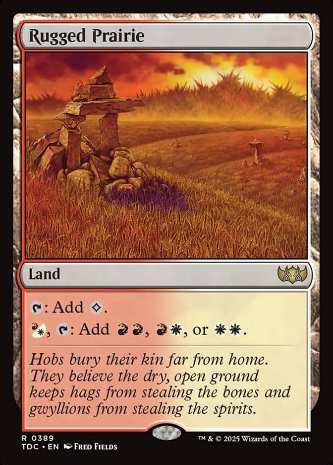 Card image of Rugged Prairie