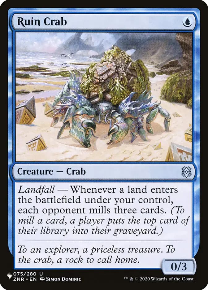 Card image of Ruin Crab