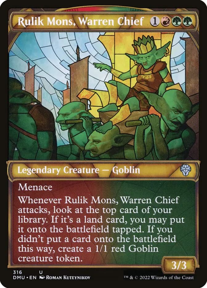 Card image of Rulik Mons, Warren Chief