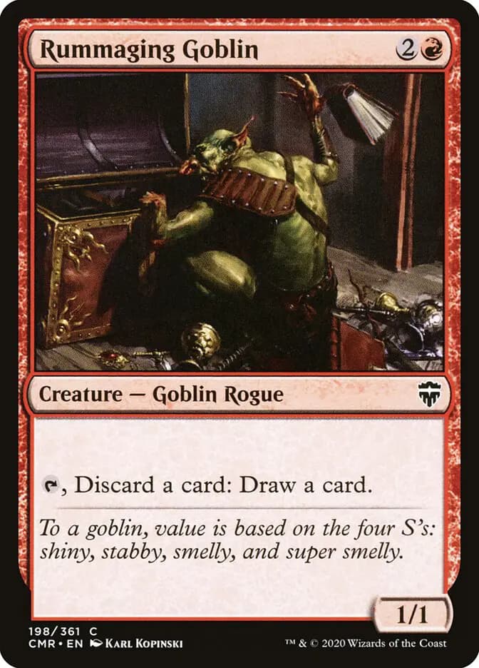 Card image of Rummaging Goblin