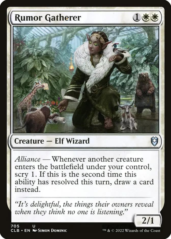 Card image of Rumor Gatherer