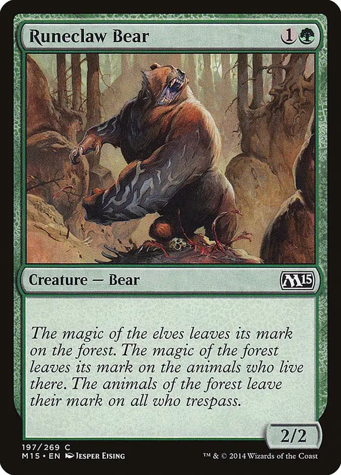 Card image of Runeclaw Bear