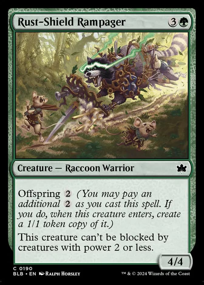 Card image of Rust-Shield Rampager
