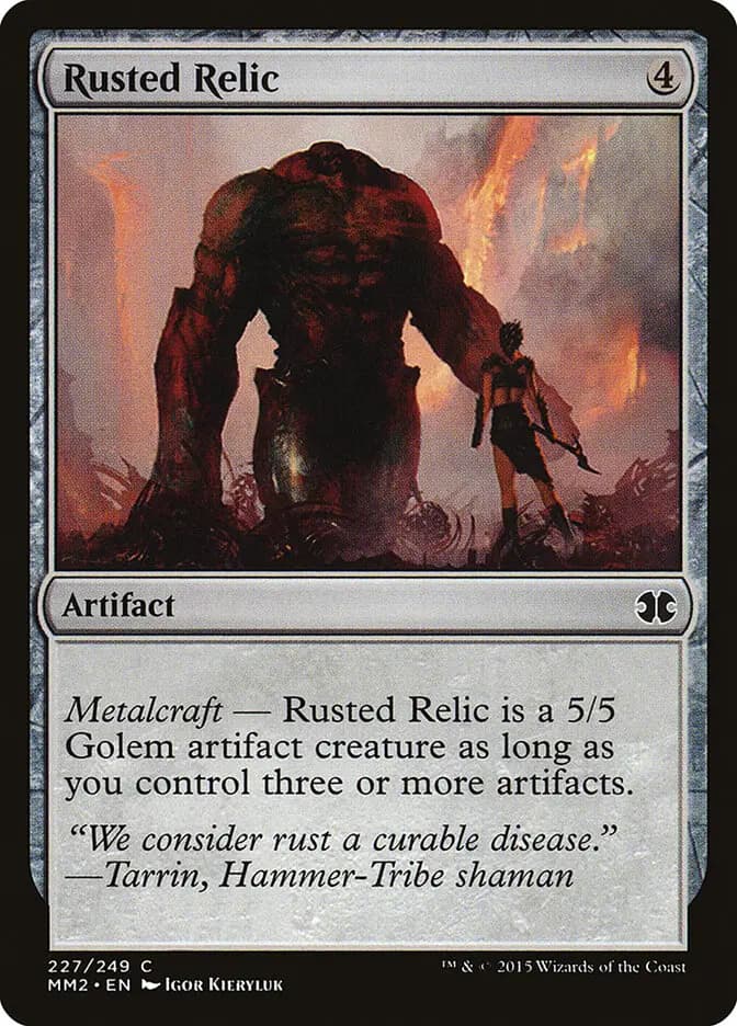 Card image of Rusted Relic