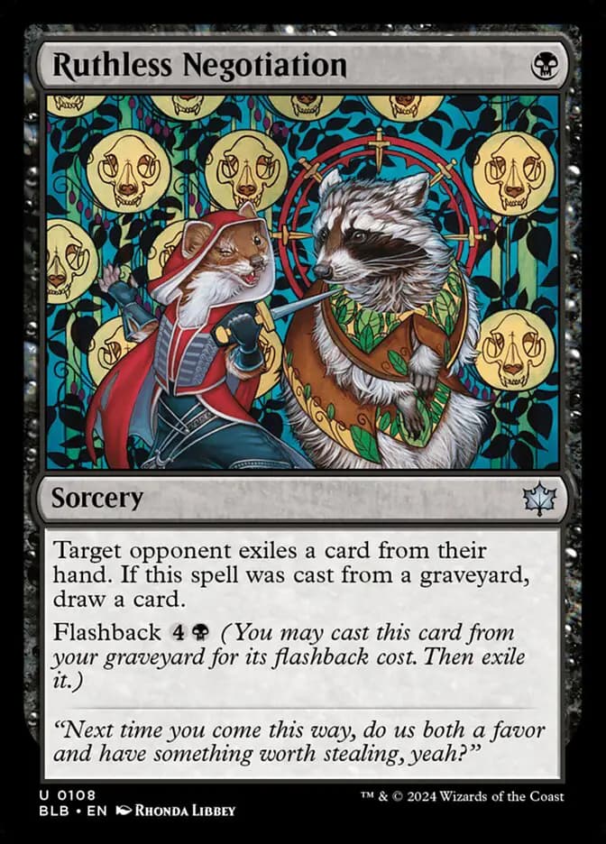 Card image of Ruthless Negotiation