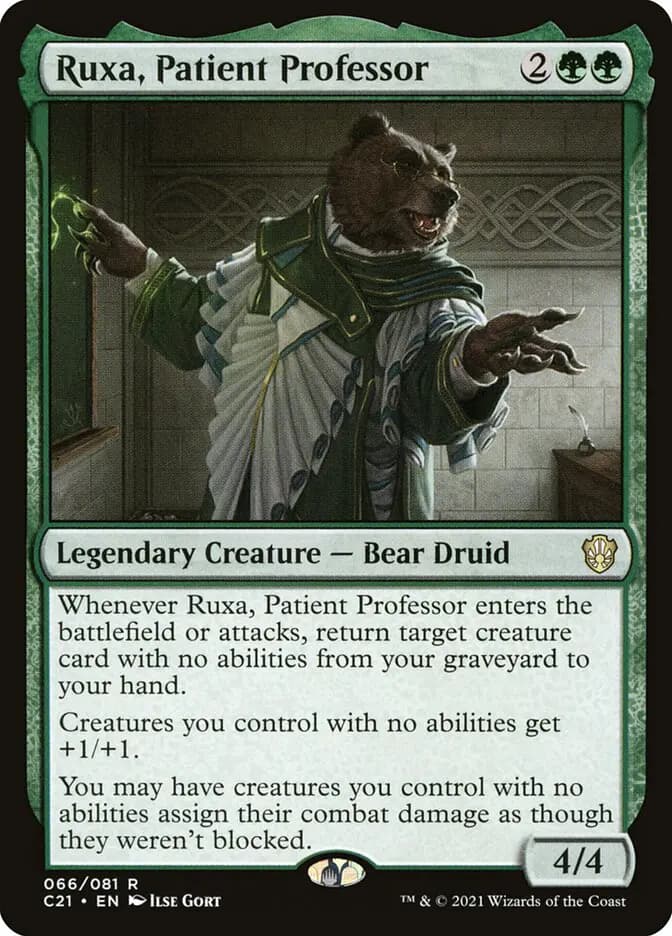 Card image of Ruxa, Patient Professor