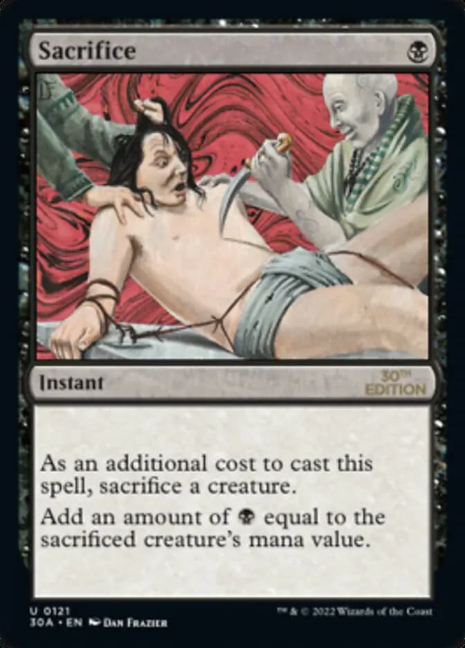 Card image of Sacrifice
