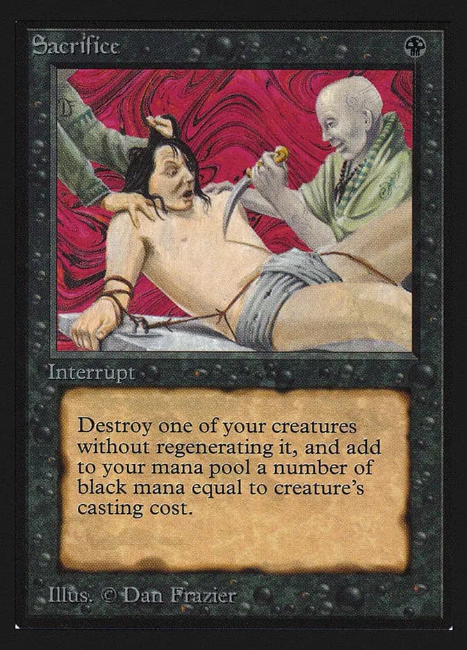 Card image of Sacrifice