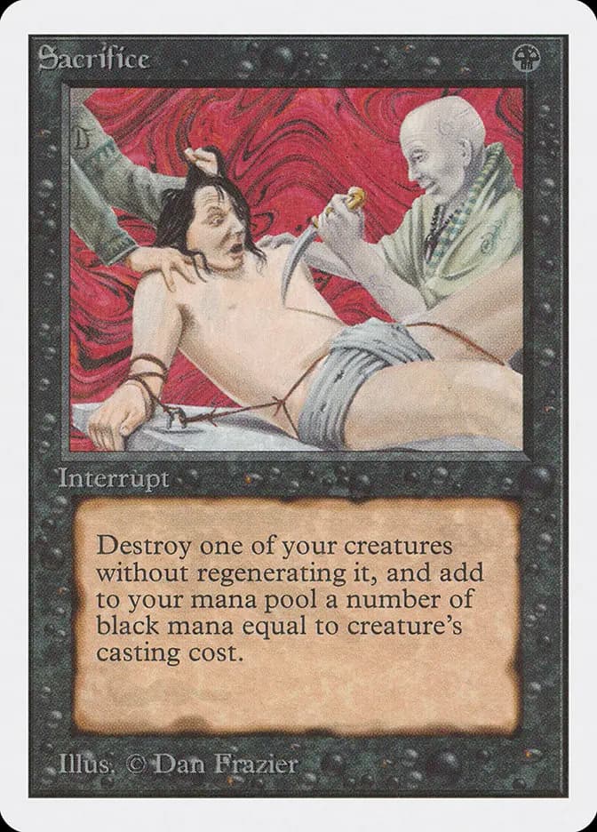 Card image of Sacrifice