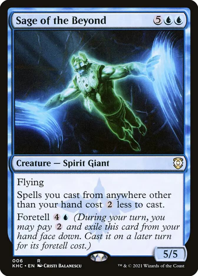 Card image of Sage of the Beyond