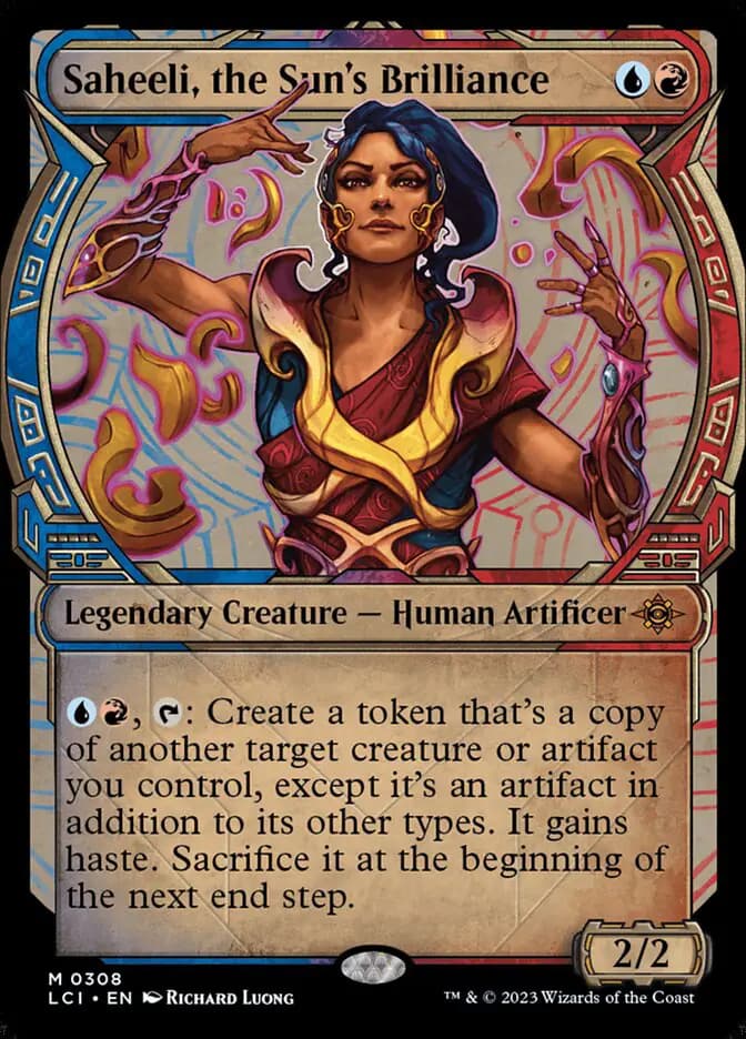 Card image of Saheeli, the Sun's Brilliance