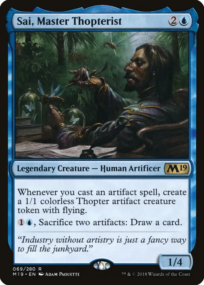 Card image of Sai, Master Thopterist