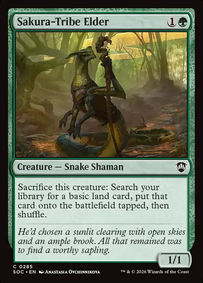 Card image of Sakura-Tribe Elder
