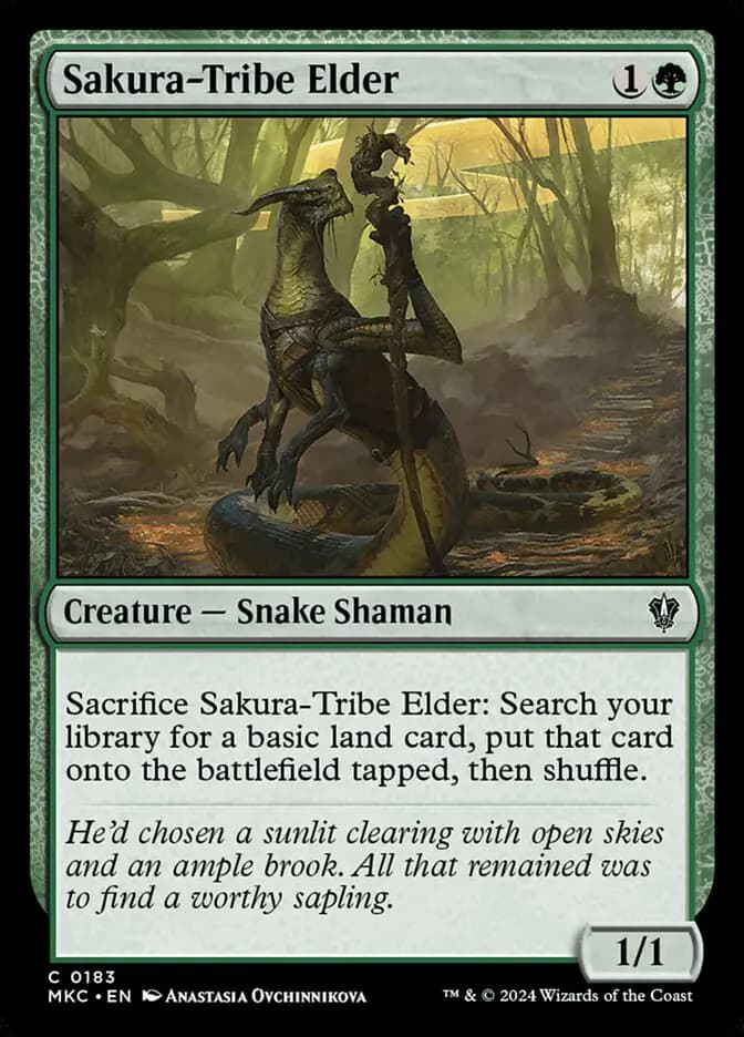 Card image of Sakura-Tribe Elder